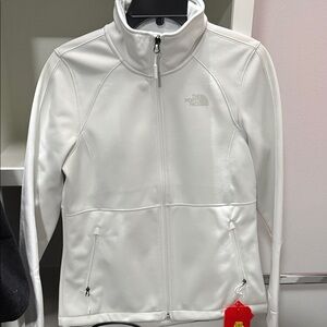 The North Face Classic White Full-Zip Jacket
